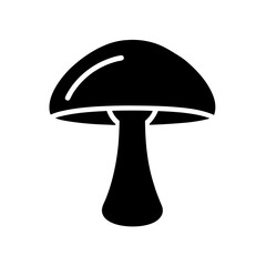 Mushroom Silhouette Icons