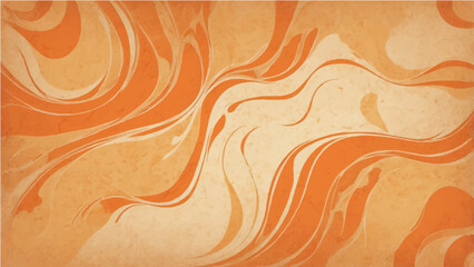 abstract dark orange, white paper background with marbled vintage texture in elegant website or textured paper design.