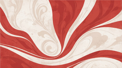 abstract old red, white paper background with marbled vintage texture in elegant website or textured paper design.