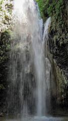 The view of Gizlikent Gorge in Turkey
