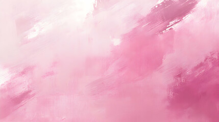 Obraz premium Abstract Pink Brushstrokes Painting Soft Hues Artistic Texture