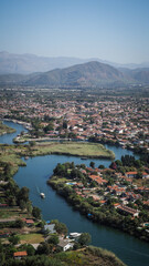 The view of the Dalyan River in Turkey