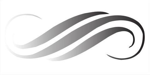 PrintLight Silver, Grey pattern with bent lines. Shining illustration, which consist of blurred lines, circles. Marble style for your business design.