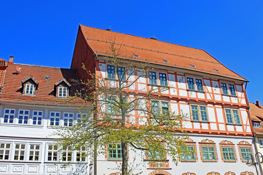Osterode am Harz: H&auml;user am Kornmarkt (Niedersachsen)