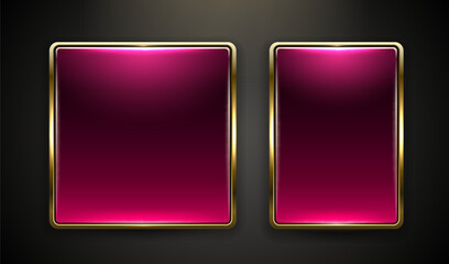 Light frame label, event bar casino, show signboard. Vector illustration