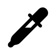 eye dropper tool icon on white background  .svg