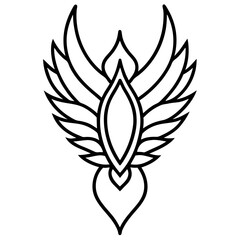 Firebird Feather Jewelry Icon 