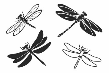 set of dragonfly
