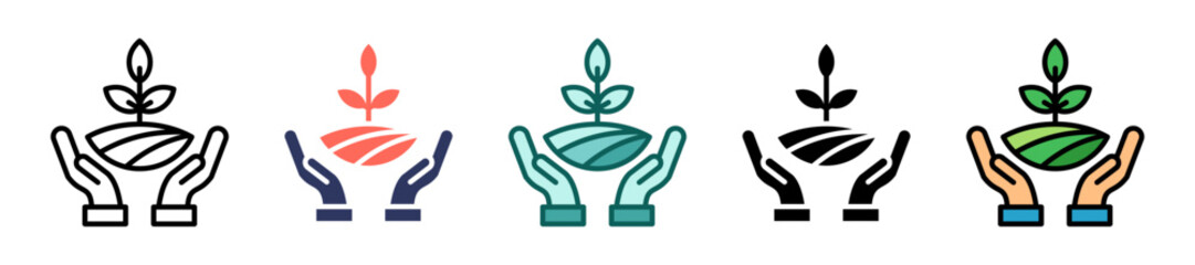 Environmental Awareness multiple icon