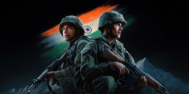 Kargil vijay diwas poster design.