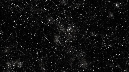 Tileable Texture of Scattered White Dots Resembling a Starry Night Sky