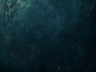 Obraz premium Dark Teal Night Sky Texture Background with Stars