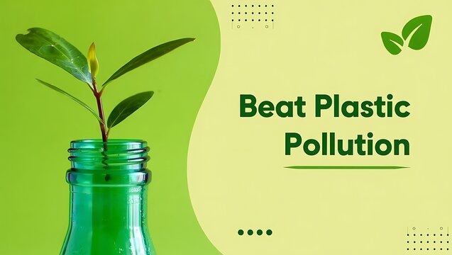 Combat Plastic Pollution  Grow a Greener Future with Recycled Materials