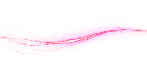Pink, wave, fluid, abstract, energy create a glowing PNG pulse. This electric motion with vibrant impact forms a transparent PNG Overlay, ideal for futuristic light designs or dynamic effects.