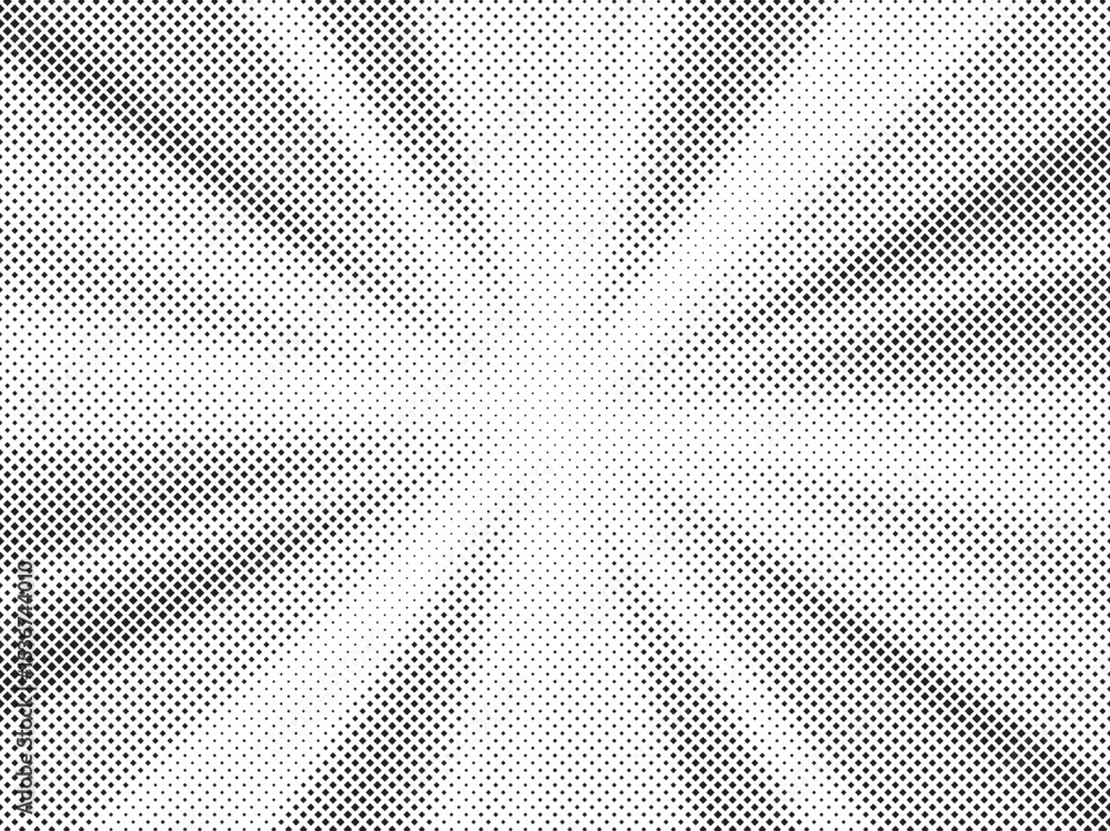 Poster Halftone gradient sun rays pattern. Abstract halftone vector dots background. monochrome dots pattern. Vector background in comic book style with sunburst rays and halftone. Retro pop art design.	