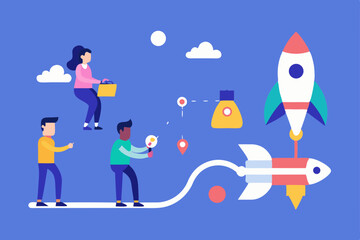 Teamwork and Innovation Launching Your Startup Rocket to Success