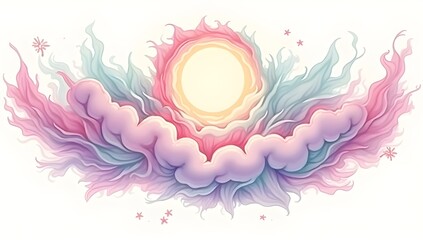Obraz premium abstract floral background