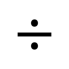 Division sign