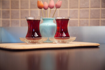 Turkish Tea. Stillife shooting