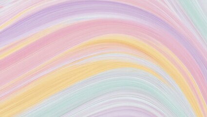 Fototapeta premium Pastel Rainbow Swirl Abstract Background Texture