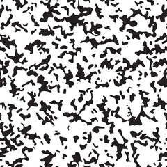 Black and White Abstract Texture Seamless Pattern for Design Projects