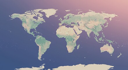 Global Perspective: A Detailed World Map