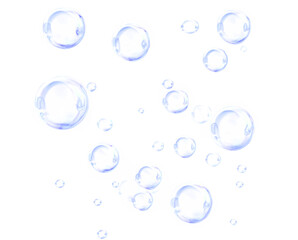 Transparent, bubble, circle, water, and aqua form a dreamy PNG pattern. Soft pastel bubbles, creating a seamless transparent PNG Overlay for marine-themed banners or cute watercolor 