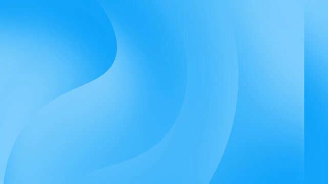 Abstract corporate blue wave shape motion 4k background seamless looping