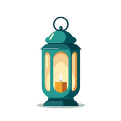 vector illustration of a lantern