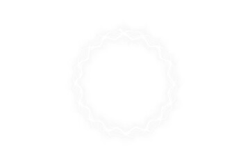 glowing, electric, white, lightning, round, frame, plasma, portal, isolated, transparent, shine, bright, design, vector, spark, powerful, ball, illustration, danger, circle, line, flash, effect, layer