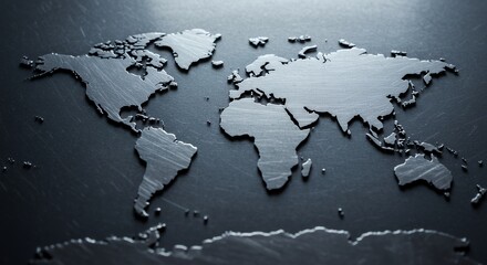 Global Metal Map: A World in Relief