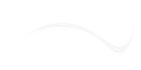 White line, white, wave, illustration, abstract art form a glowing composition with light effect. This transparent PNG Overlay blends luxury and modern energy — ideal for PNG digital designs