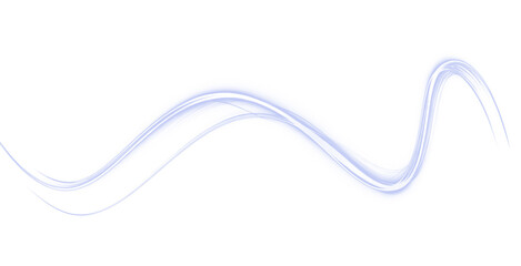 Blue line, wave, illustration, abstract art form a glowing composition with light effect. This transparent PNG Overlay blends luxury modern energy — ideal for stylish PNG digital designs