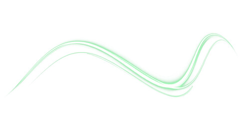 Green, light, wave, abstract, background glow in this dynamic swirl. Green, light, wave, abstract, background elements form a PNG Overlay with transparent neon energy. Ideal PNG for futuristic designs