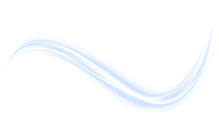 PNG blue line swirl, twirl, speed combine in a dynamic, flowing motion. This transparent PNG Overlay features neon flash, vortex curves, and blurred energy— festive fast, futuristic digital visuals.