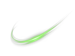 PNG, light, line, curve, twirl create a dynamic swirl of speed motion. This transparent PNG Overlay features neon green flow, shiny effects, futuristic energy—perfect for bright design, festive