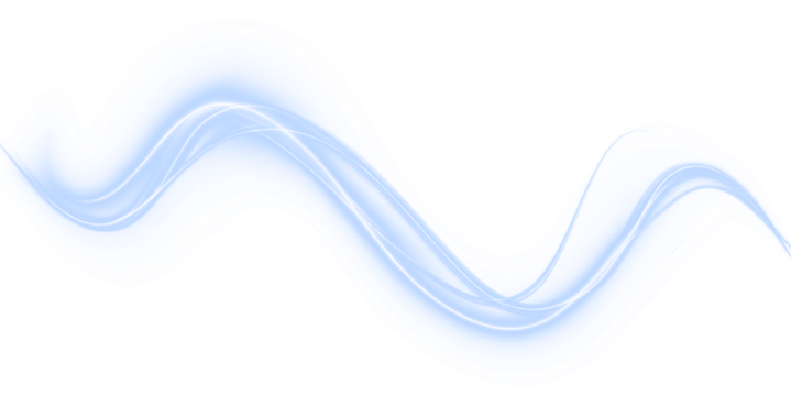 Pattern, illustration, overlay, transparent, and festive elements blend in this smooth wave design. A flowing, blue-toned PNG with nature-inspired motion—ideal for modern, abstract transparent PNG vis