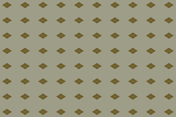和風菱形シームレスパターン背景　茶色