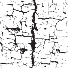 Cracked Surface Texture Grunge Background for Design Projects