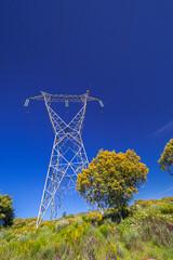 High Voltage Electric Energy Transportation Tower