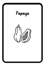 picture of fruit for learning for your little one