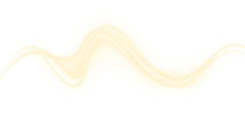 Glowing, line, neon, light, futuristic effects merge in this dynamic gold line. A transparent PNG Overlay with light, yellow and laser energy — perfect for modern motion designs in PNG format
