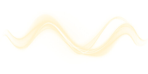 Decoration, curves, style, yellow, and light create a vibrant design. This transparent PNG Overlay features dynamic motion and smooth flow, highlighting modern energy in creative PNG digital art.