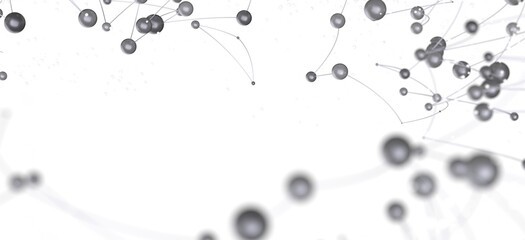 Stock photo of abstract network connection.  Great for technology, science, or communication...