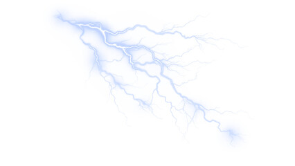 Thunder, flash, lightning, blue, and storm create a powerful scene of electric energy. This transparent PNG Overlay with shock and spark is perfect for dramatic weather-themed PNG designs.