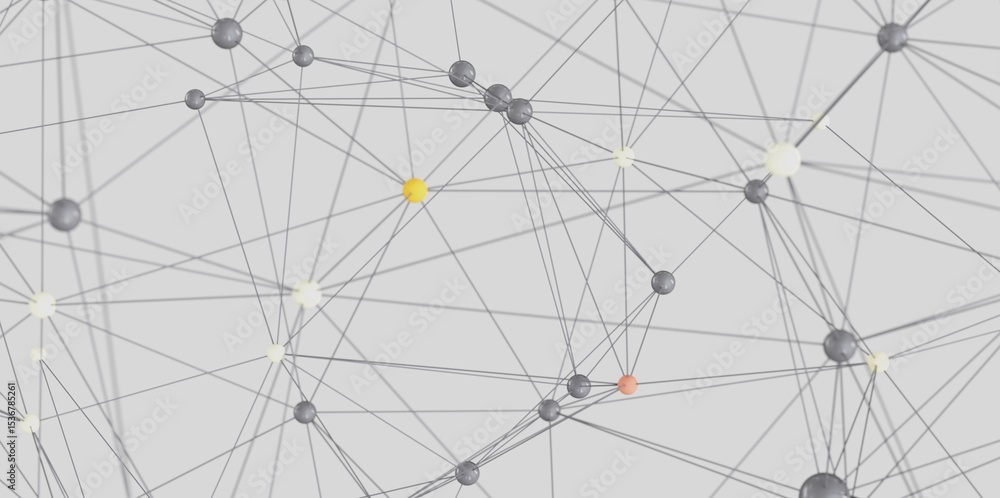 Poster stock photo of an abstract network. ideal for technology, connection, and communication concepts.