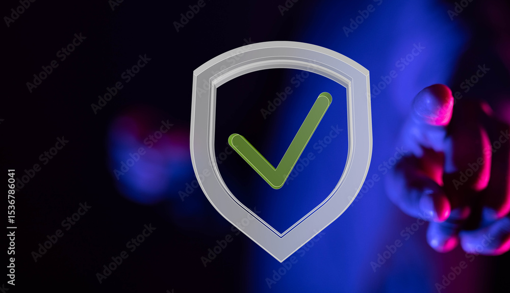 Poster Secure your data with our robust cybersecurity solutions.  Guaranteed protection.