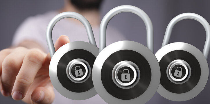 Secure your information with robust cybersecurity measures.  Multiple layers of protection for enhanced data safety.
