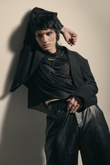 black grunge style