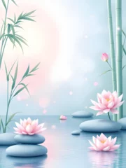 Papier peint photo autocollant Zen Spa related background graphics for advertising and commercial materials  © Anastasiia